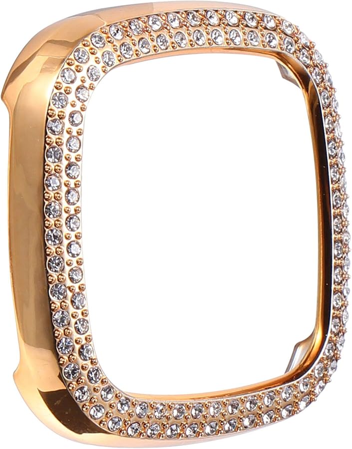 حالة ساعة Fitbit Sense Versa 3 الماسية، غلاف وقائي شامل، حامي الشاشة - Image 1
